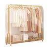 EDWOL Clear Wardrobe Hanging Clothes Storage Bag Clothes Dust Cover Garment Rack Cover Clothing Storage Bag for Coats, Suits, Dresses,59.06X19.69X59.06Inch view 1