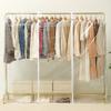 EDWOL Clear Wardrobe Hanging Clothes Storage Bag Clothes Dust Cover Garment Rack Cover Clothing Storage Bag for Coats, Suits, Dresses,59.06X19.69X59.06Inch view 2