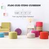 Katzowen Home Round Pouf Footstool,Sofa Couch Foot Leg Rest Step Stool Lightweight Epe Filler Not Easy to Sink-b 40x40x30cm (Color : F, Size : 40x40x30cm(16x16x12inch)) view 2