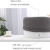 Katzowen Home Round Pouf Footstool,Sofa Couch Foot Leg Rest Step Stool Lightweight Epe Filler Not Easy to Sink-b 40x40x30cm (Color : F, Size : 40x40x30cm(16x16x12inch)) view 4