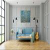 Amandier European Tapestry - 40 in. x 28 in. Cotton/Vicose/Polyester by Vincent Van Gogh view 4