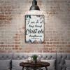 Bible Verse PHILIPPIANS 413 Farmhouse Decor,Antique Bible Verse,Rustic Sign,Personalized Metal Tin Sign Print Decoration for festival Gifts for Friend Family,Retro Home Decor Wall Art 5.58 inch view 4