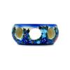 Polmedia Polish Pottery Heater UNIKAT - Sunflower Pattern Handmade in Boleslawiec Poland by Ceramika Dalia + Certificate of Authenticity view 2