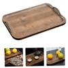 GANAZONO Multi-Functional Serving Tray for Food and Snacks Storage for Teaware and Entertaining Lightweight Design with Versatile Uses view 3