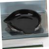 GANAZONO 5 Pack Electronic Scale Trays Mini Weighing Dish for Jewelry and Small Items Stackable Plastic Weighing Pan 4.13 X 3.93 X 0.59 in Smooth Round Edges view 3