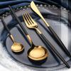 32-Piece Stainless Steel Flatware Silverware Set for 8, Luxury Dinnerware Cutlery Tableware Knife Fork Spoon for Restaurant Hotel Family Gatherings,Healthy & Eco-Friendly Mirror Polished view 2