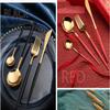32-Piece Stainless Steel Flatware Silverware Set for 8, Luxury Dinnerware Cutlery Tableware Knife Fork Spoon for Restaurant Hotel Family Gatherings,Healthy & Eco-Friendly Mirror Polished view 4