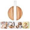 UPKOCH Marble Joint Cutting Board Reusable Bread and Fruit Serving Tray with Handle Non- -Boys and Girls Design for Kitchen Home Restaurant Use for Steak Display view 2