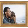 Poster Palooza 3x5 Inch Traditional Antique Gold Complete Wood Picture Frame with UV Acrylic Plexiglass, Foam Board Backing & Hardware Included - 3x5 Inch Frame view 1