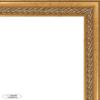 Poster Palooza 3x5 Inch Traditional Antique Gold Complete Wood Picture Frame with UV Acrylic Plexiglass, Foam Board Backing & Hardware Included - 3x5 Inch Frame view 2