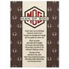 Dicksons I Know That I Can Do All Things Encouraging Verse Brown 3.75 x 2.75 Hardboard Hardboard Decorative Magnet Fridge Magnet view 1