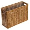 GANAZONO Woven Storage Basket Rattan File Organizer Wicker Basket Handles Storage Home Supplies view 1