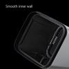 DYPASA Garbage Recycling Bin Square Uncovered Trash Can Household Living Room Bedroom Kitchen Garbage Bin Creative Simple Bathroom Stainless Steel Trash Can Kitchen Trash Can (Size : 25L) view 4