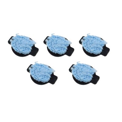 NATEFEMIN 5X Vacuum Cleaner Robot Wick Cap Accessory Water Wick Cap Kit for Braava 380 380t 320 Mint 4200 4205 5200 5200C