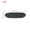 KUMGROT Candle Plate Stainless Steel Candle Tray Candle Holder Plate Decorative Small Bathroom Sink Vanity Trays Candle Dish for Jewelry Candle Trimmer (9 Inch Black) view 2