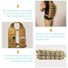 INOOMP Camping Accessories 2pcs Outdoor Beer Vest Multi-Function Drink Vest Convenient Can Vest Beer Accessory Beer Belt view 3