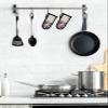 3 Pieces Hot Handle Holders Cover, Abstract Transparent Purplish Red Flower Tulip Cotton Linen Texture Heat Resistant Iron Skillet Removable Pan Handle Covers for Kitchen Pots, Pans, Stovetop, Burner view 2