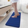 Buganda Memory Foam Bath Mat 47 x 17, Ultra Soft Absorbent Bathroom Rugs view 1