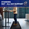 FEATOL Anti Fatigue Mat for Standing, 9/10 Extra Thick Ergonomic Standing Desk Mat, Comfort & Durable Memory Foam Standing Mat at Home,Office All Day (20" x 39", Black, 2PC) view 2