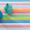 Dash & Albert Mellie Stripe Handwoven Cotton Rug, 4 X 6 Feet, Multicolored Stripe Pattern view 3