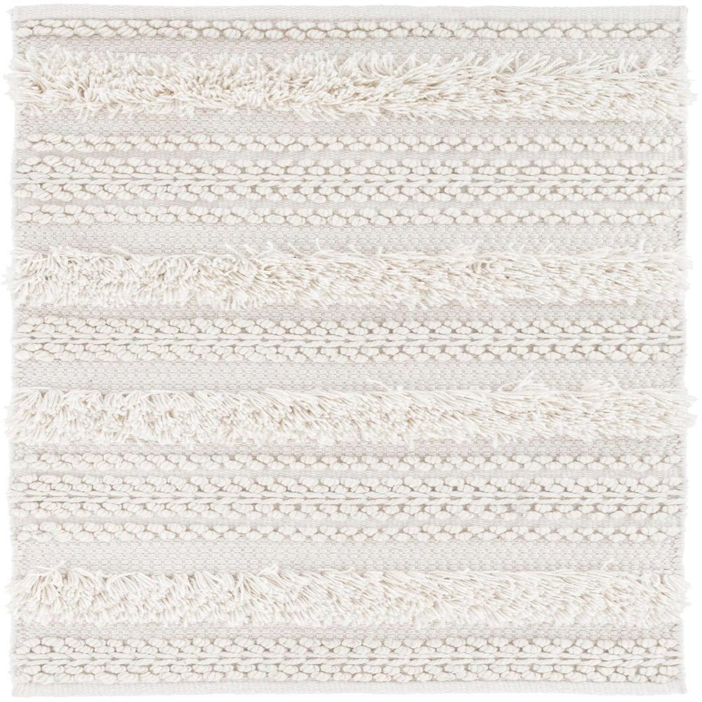 Dash and Albert Zhara Performance Area Rug - 2.5' x 8' Runner Ivory Solid Handwoven Accent Rug - Durable, Fade Resistant, Eco-Friendly, High Traffic Friendly