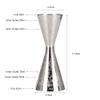 QANYEGN Double tender,30Ml/45Ml Stainless Steel Jigger with Measurements, Essential Tool for tenders view 2