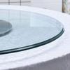 Lazy Susan Turntable for table, Glass Service Tray For Dining Table, Round Tempered Glass Turntable with Silent Bearings, Rotating Swivel Tray (Size : 60cm/24inch) view 3