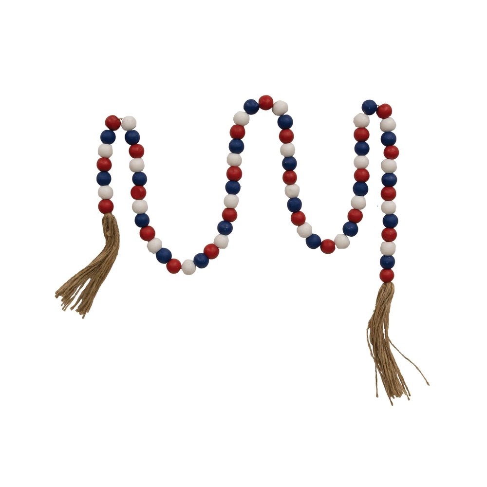 Americana Bead Garland