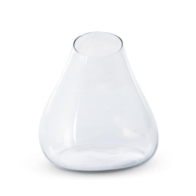 Park Hill Collection Garden Floral Oversize Teardrop Glass Vase