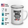 Flairy Land Card Games Camper Mug 12oz - Lifetime To Master - Chips Dice Strategy Dad Friend Boyfriend Winner Decks Bet Player Bridge Boardgames Cardplay view 3