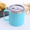 14 ounce coffee cup, vacuum insulated camping cup with lid, double layer stainless steel travel cup, outdoor coffee thermos view 1