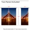 Christ Blackout Curtains for Girls Boy Home Decor, Christian Cross Sunrise God's Love Female Deity Grommet Thermal Insulated Drapes Darkening Window Curtain for Bedroom Living Room, 42 x 63 Inch view 3