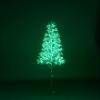 5' Green Starburst LED Tree view 1