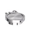 Brewing Tool Union 19mm-168mm Pipe O/D Sanitary Weld Ferrule + End Cap + Tri Clamp + Silicon Gasket Home Brewing (Size : 133mm x Ferrule 145) view 3