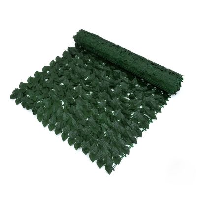 DFT Easy to Install Artificial Ivy Leaf Fence, Decorated Green Background Wall with Vines, Perfect for Room, Fake Ivy Wreath, 0.5x3m/1.64x9.84ft(Size:1x1m/3.28x3.28ft)