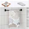 Anzona Purple Grey Oceans 3 Piece Bath Towels Set, Coral Starfish Seashells Marine Abstract Art Soft & Absorbent Towel for Bathroom, Hotel (1 Bath Towel 30x60, 1 Hand Towel 16x28, 1 Washcloth 13x13) view 4