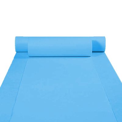 Blue Wedding Aisle Runner Carpet, 2mm Thickness Runner Rugs Wear-Resistant Runway Rug for Wedding Decoration Party Prom Beach Outdoor, Cuttable (Size : 1x50m)