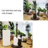 Cast Iron Paper Towel Holder,Owl Stand-up Paper Towel Holder Desktop Decoration Roll Holder For Kitchen, Livingroom, Bathroom, Countertop view 4
