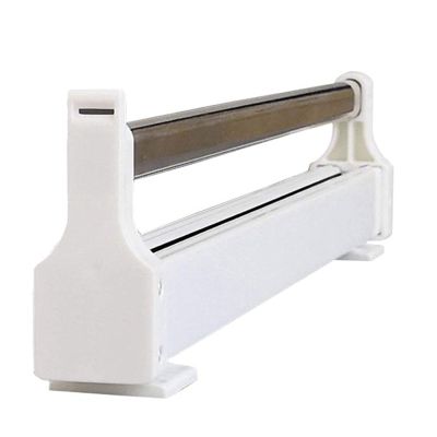 CHALKE Pull Out Clothes Rail 30-60cm, Retractable Hanger with Rails for Pants/Coats/Scarves Household Trousers Aluminum Aluminum Clothes Rail Slide Rails (Size : 500mm/19.7inch)