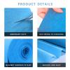 Blue Carpet Aisle Runner Rug, 10m 20m 30m Wedding Walkway Runner Polyester Carpet Rugs 2mm Extra-Thick Carpet Floor Runner for Wedding Party Beach, Cutable (Size : 1.5x20m) view 3