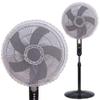 2 Pack Summer Fan Safety Protection Cover, Round Electric Fan Guard Dust Covers, Kid Baby Finger Protector, Anti-Pinch Hand Electric Fan Mesh Net Cover for Pedestal Fan, Standing Floor Fan view 1