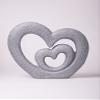 HAUCOZE Heart Decor Figurine Love Gifts Statue Modern Arts Sculpture Polyresin 13.8inch view 2