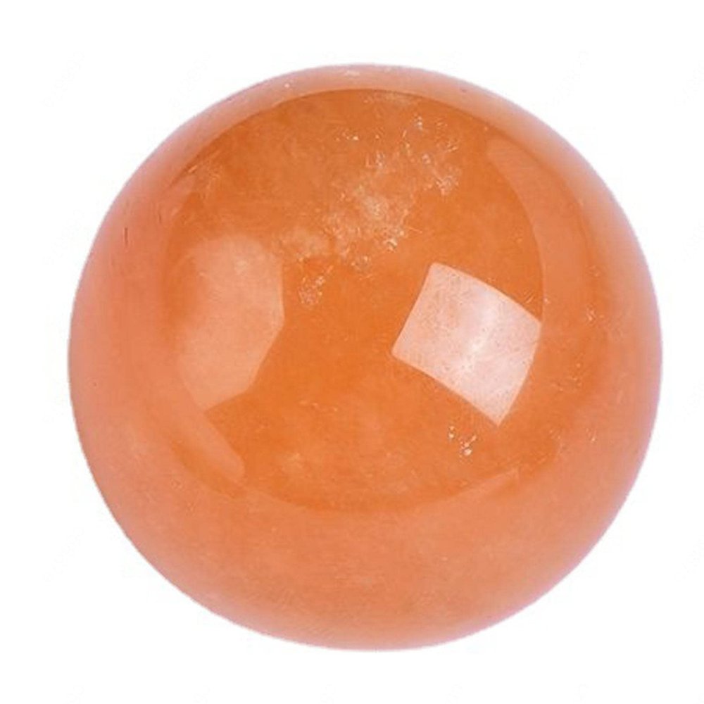 NIBHZ Natural Citrine Ball Quartz Crystal Sphere Ball Yellow Optical Crystal Calcite Spar Iceland Sphere Ball,Citrine ball-4cm