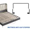 Tofficu Non-Slip Mattress Retainer Bar Mattress Slide Stopper for Bed Frame Slip Holder Easy Installation Fit for Bed view 4