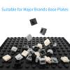 PIPART Pixel Bricks Mosaic Art Pieces Compatble with Major Brands, 1x1 Plate 1000 Pieces 3024 Brick (199 Dark Stone Grey) view 4
