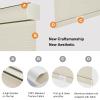 Persilux Window Blinds Cordless Free-Stop 100% Blackout Roller Shades for Windows Shades with Texture Fabric UV Protection Thermal Insulated Roller Blinds for Home, Bedroom (65.5" W x 72" H, Beige) view 2