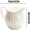Milk Frothing Coffee Milk Frother Cup Coffee Milk Creamer Pitcher Perfect For Serving Milk/Cream/Salad Saucer/Hot Maple Syrup/Drawn Butter 300ml/10.1oz view 2