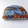 Andorra Caldea 3D Fridge Magnet Souvenir Gift,Resin Handmade Andorra Refrigerator Magnet Home & Kitchen Decoration Collection view 2