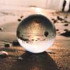 80mm Crystal Ball Quartz FengShui Photography Glass Sphere for Home Decoration,Clear,60mm view 1