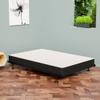 Spring Coil Coil, 4.5-Inch Sturdy Box Spring for Mattress Support-Durable and Easy to Assemble Natural Wood Foundation for Twin, Gray view 1